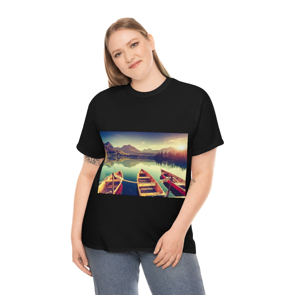 Mountain Lake Unisex Heavy Cotton Tee