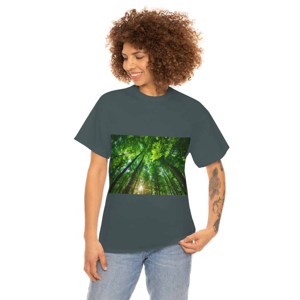 Forest Canopy Unisex Heavy Cotton Tee