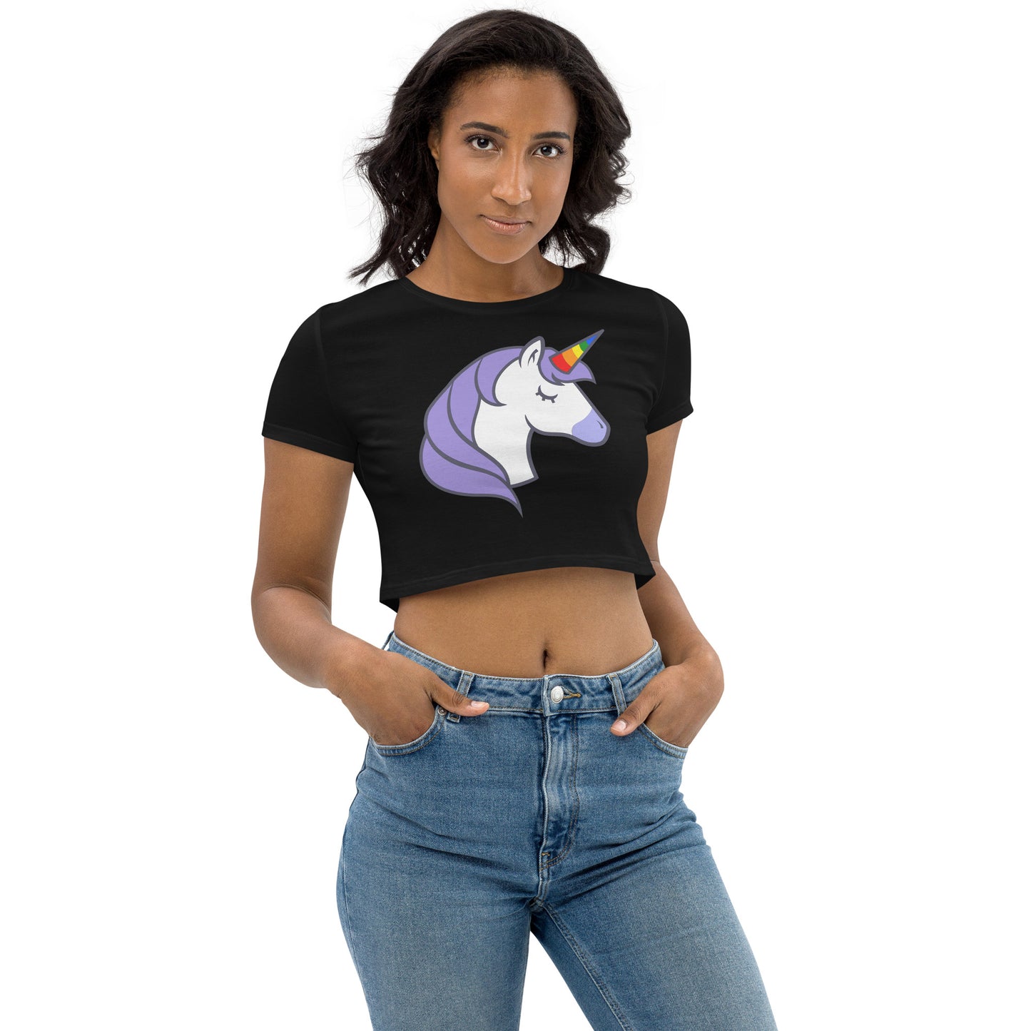 Unicorn Organic Crop Top