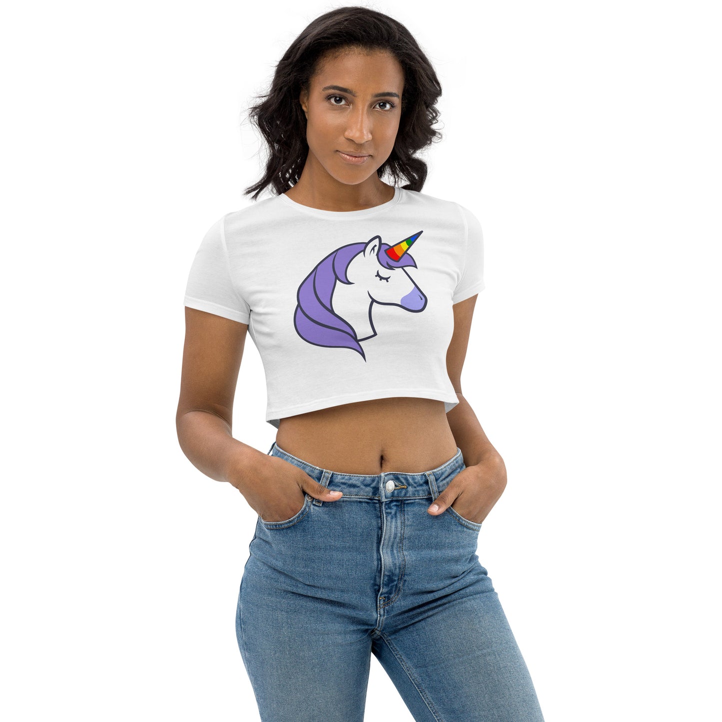 Unicorn Organic Crop Top