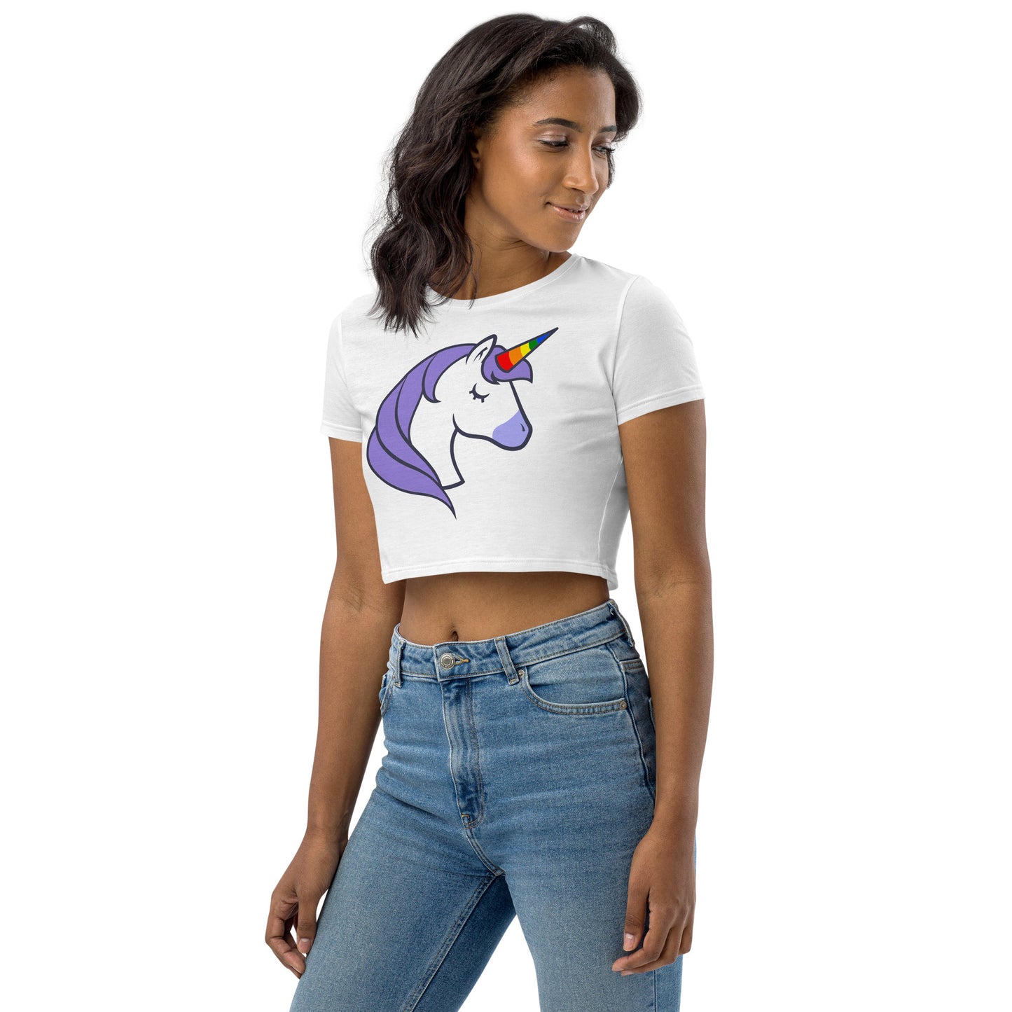 Unicorn Organic Crop Top