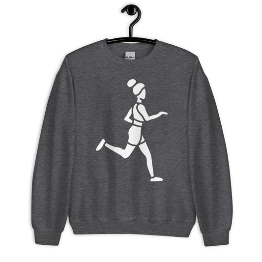 Runner Girl Unisex Sweatshirt