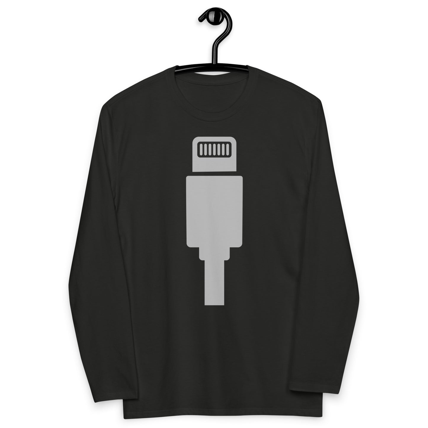 Lightning Cable Unisex fashion long sleeve shirt