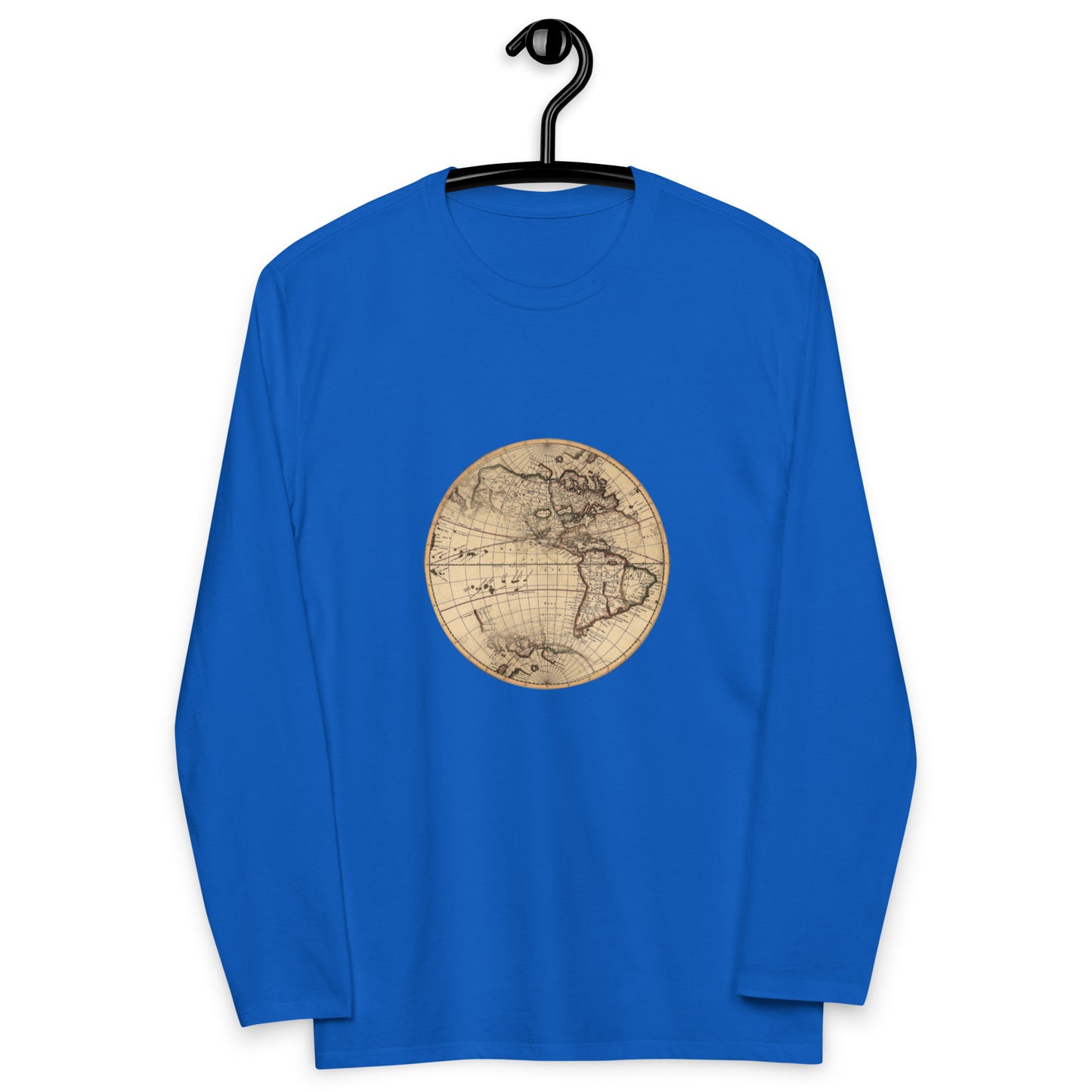 Vintage Globe Unisex fashion long sleeve shirt