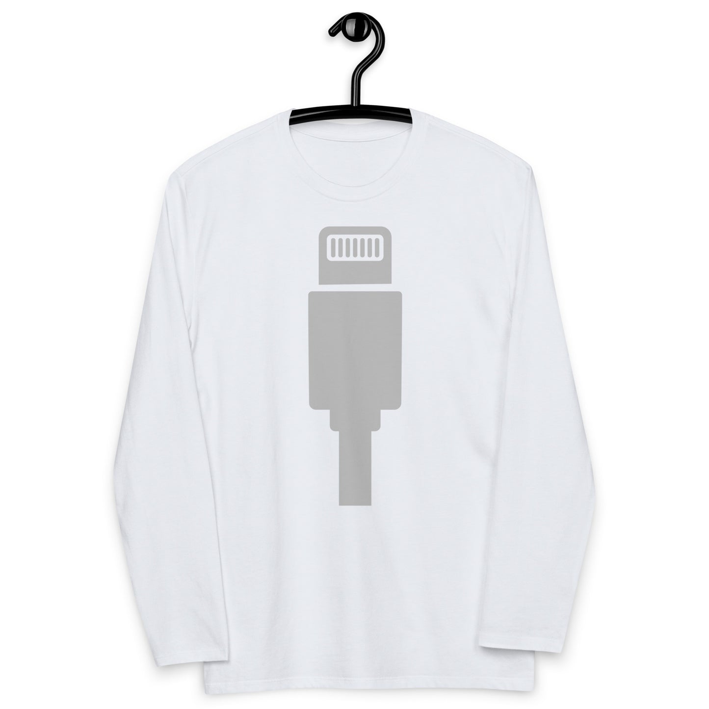 Lightning Cable Unisex fashion long sleeve shirt