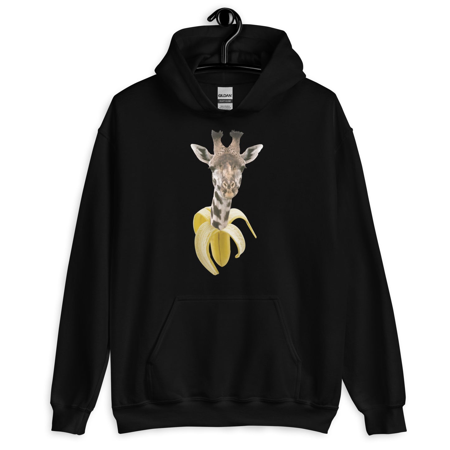 Banana Giraffe Unisex Hoodie