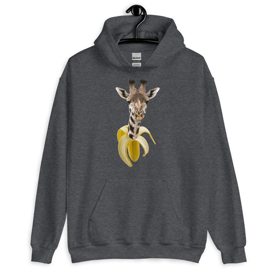 Banana Giraffe Unisex Hoodie