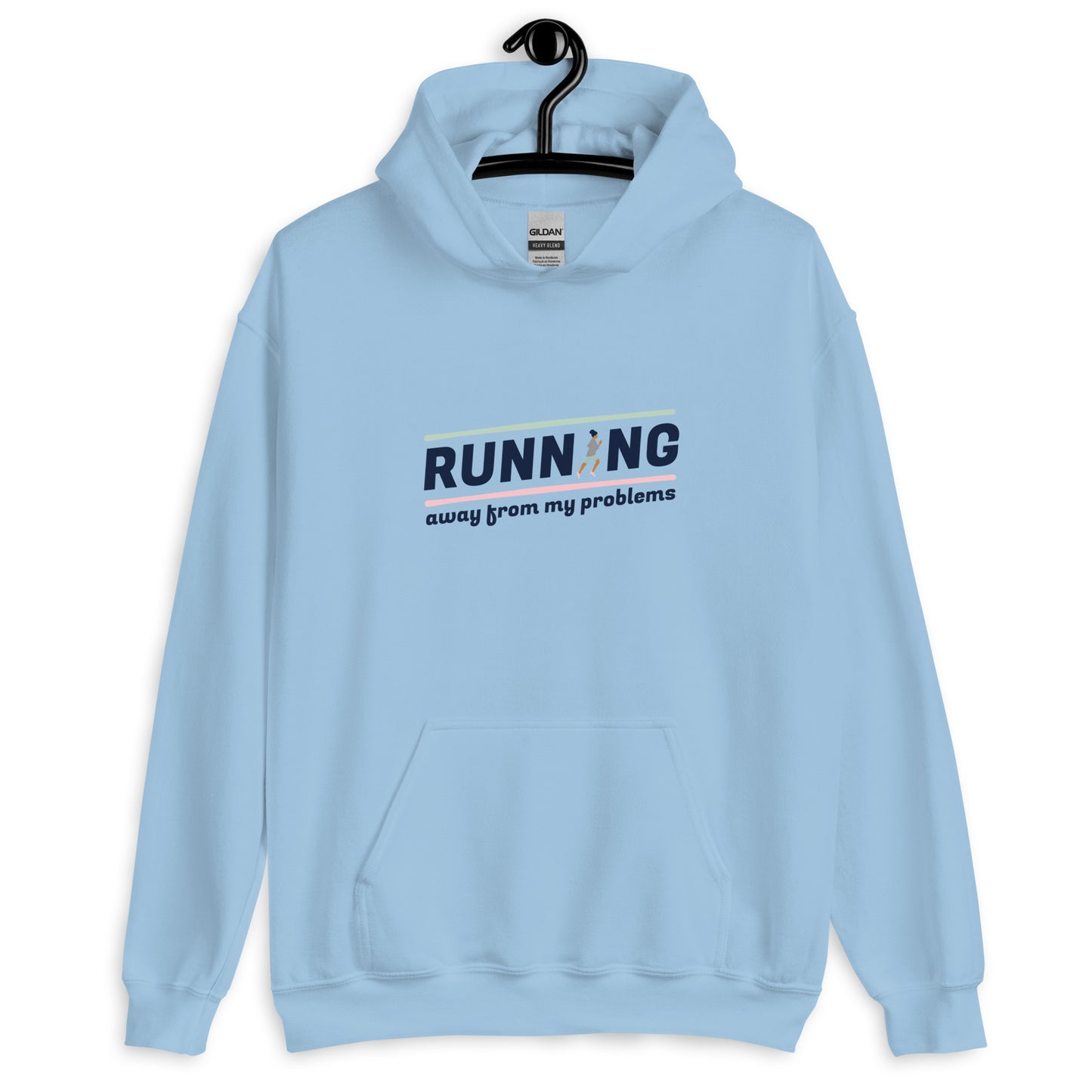 Running Away From My Problems Unisex Hoodie