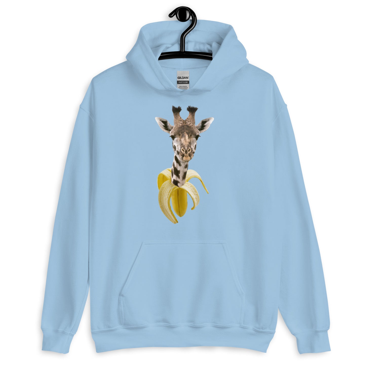 Banana Giraffe Unisex Hoodie