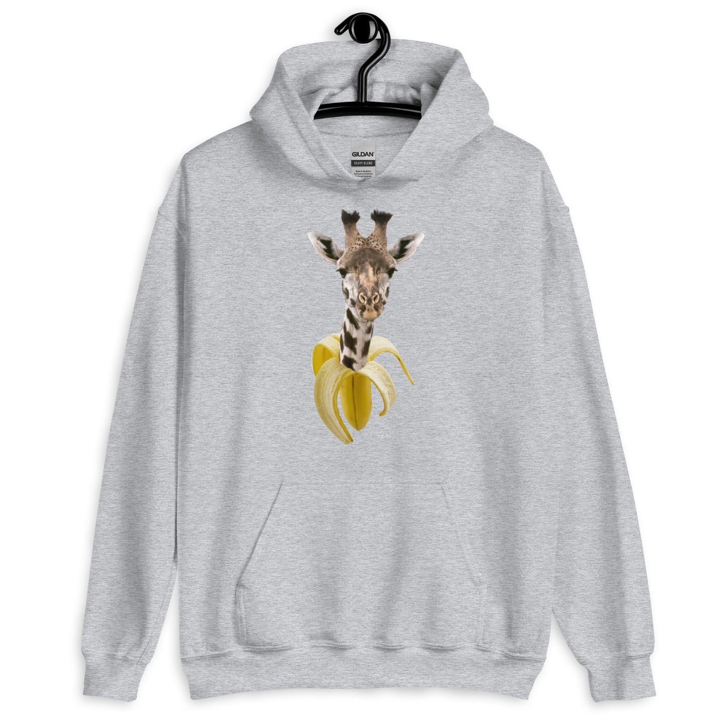 Banana Giraffe Unisex Hoodie