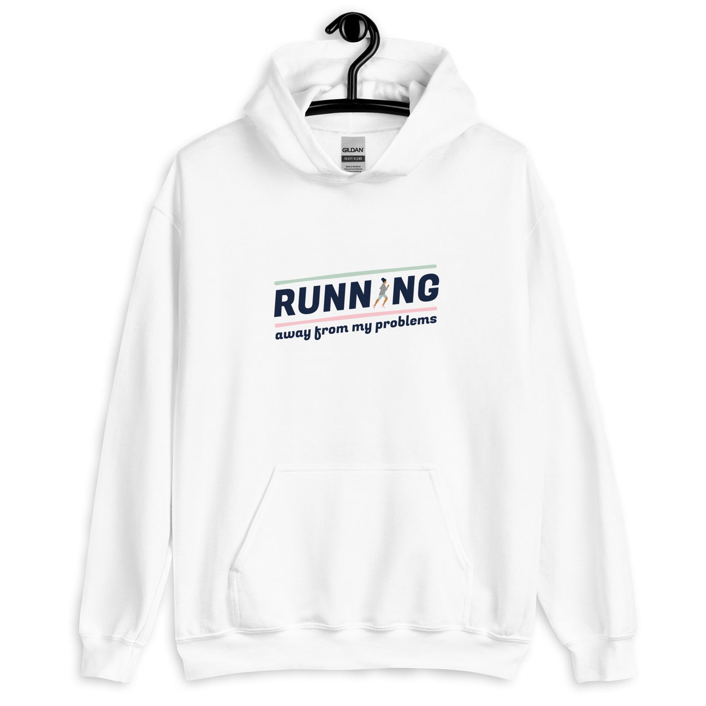 Running Away From My Problems Unisex Hoodie