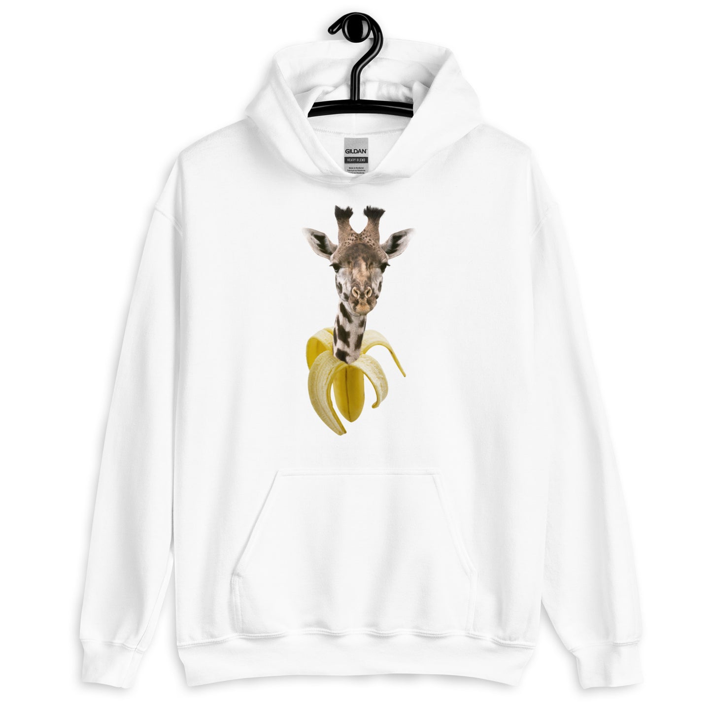 Banana Giraffe Unisex Hoodie