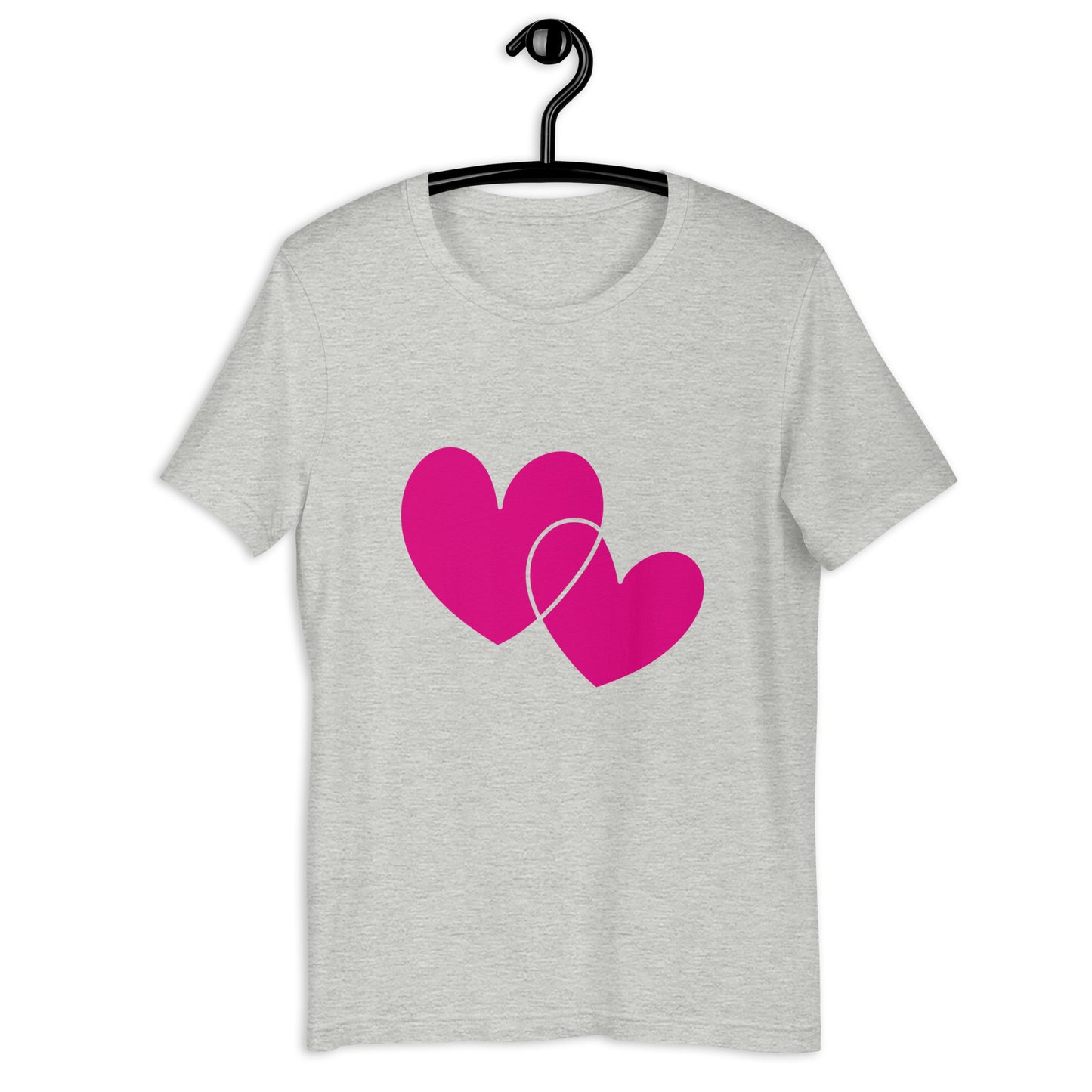 Pink Hearts Unisex t-shirt