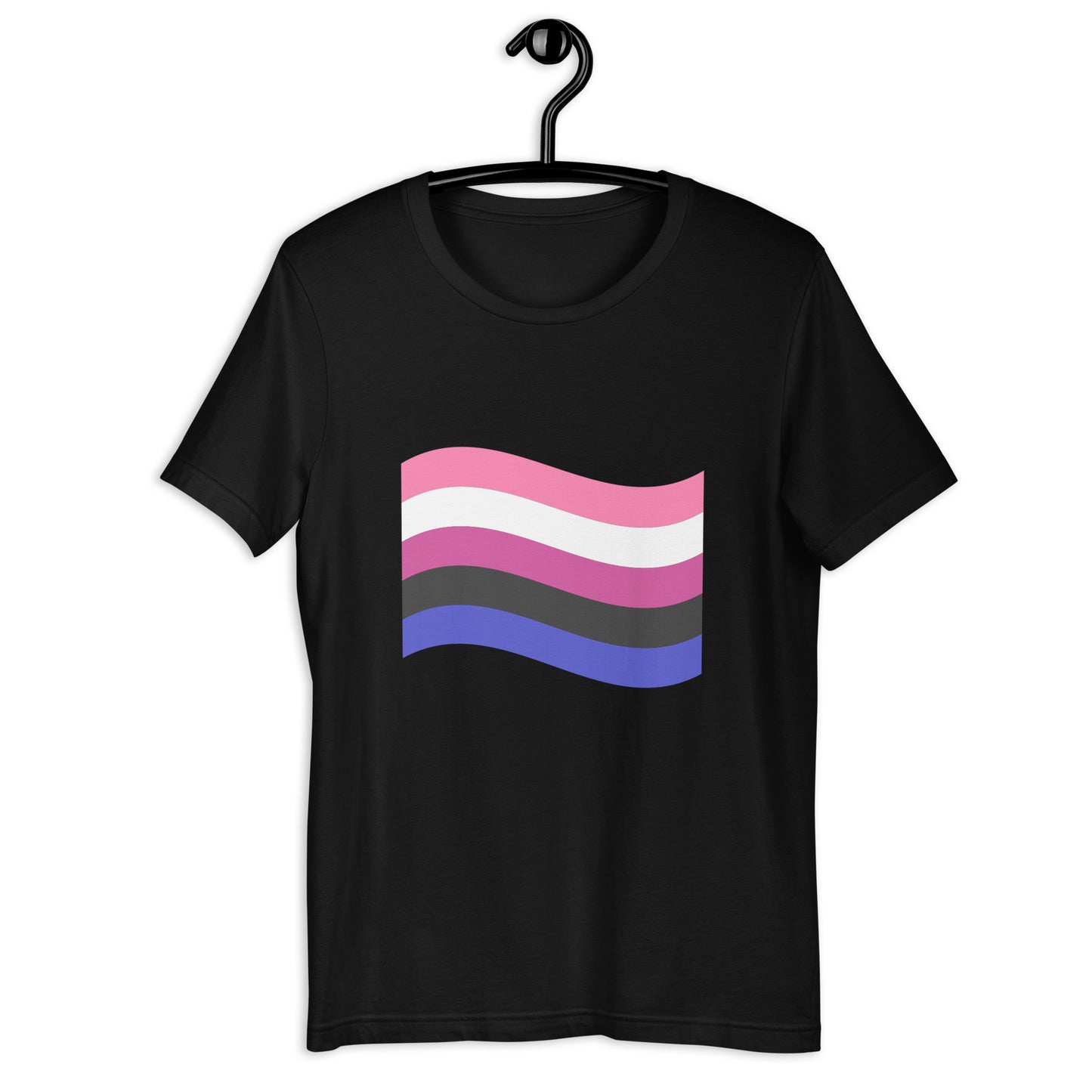 Genderfluid Pride Flag Unisex t-shirt