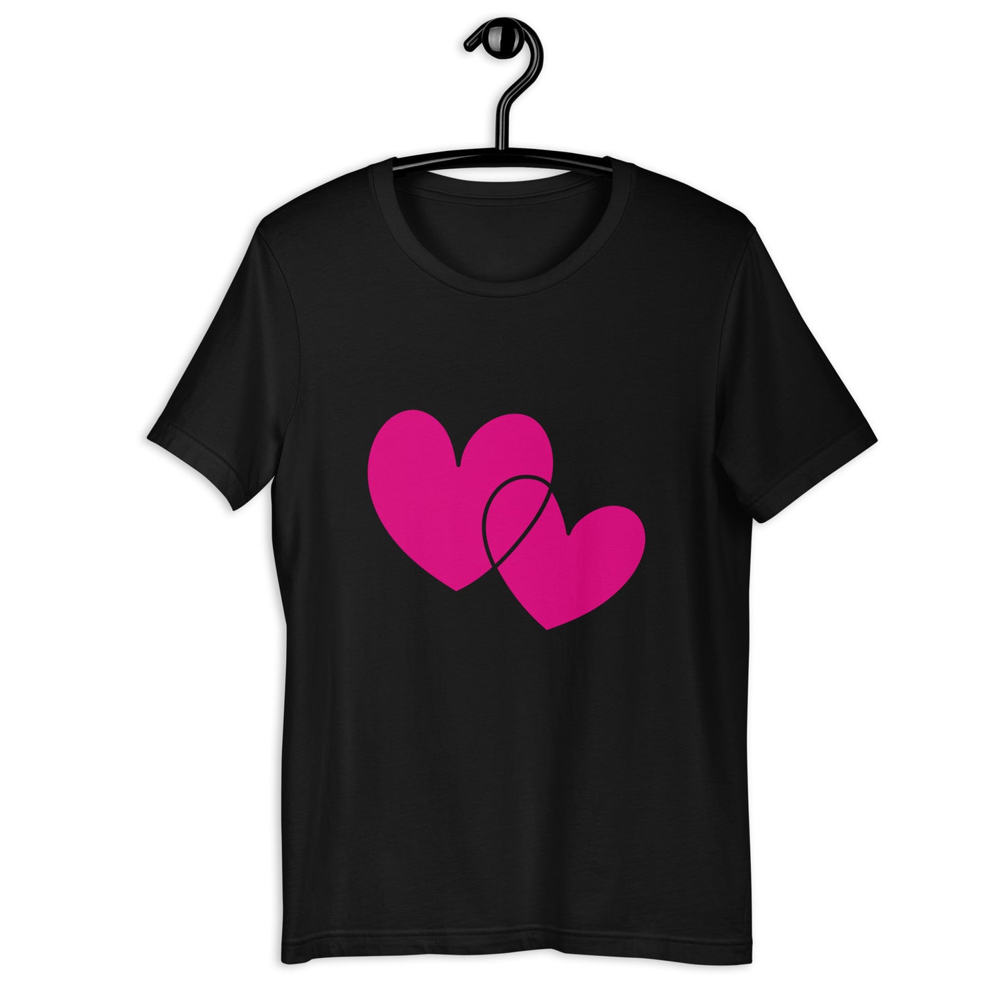 Pink Hearts Unisex t-shirt