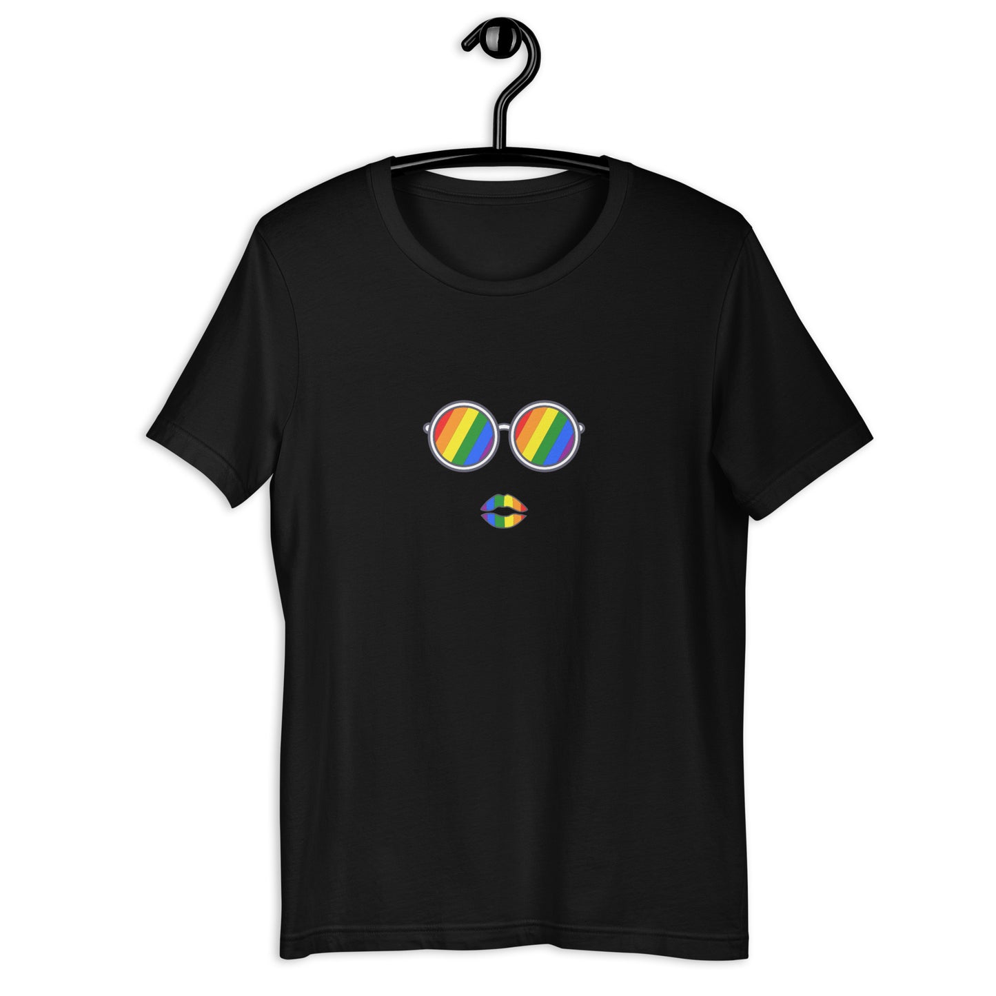 Rainbow Sunglasses Unisex t-shirt