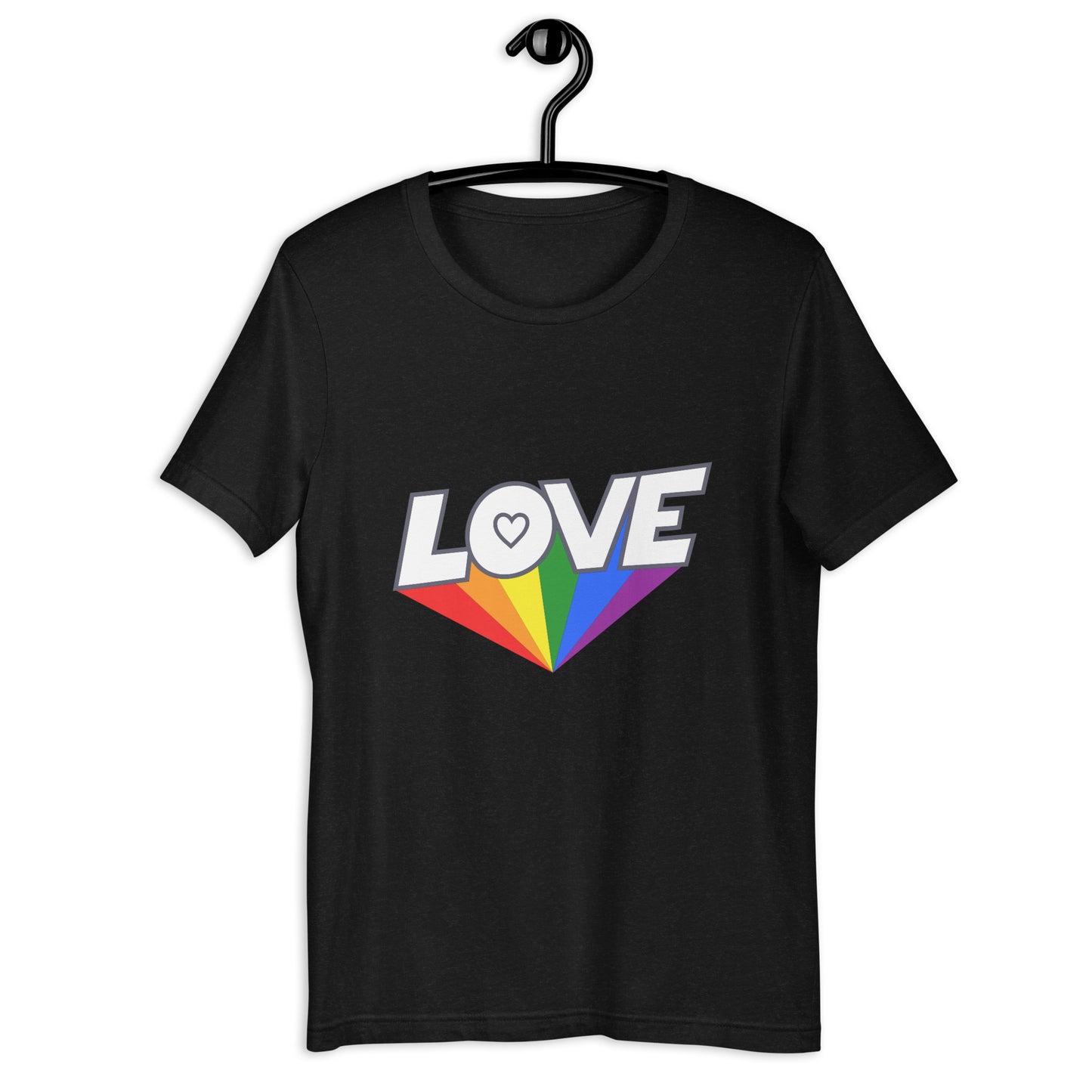 LOVE RAINBOW Unisex t-shirt