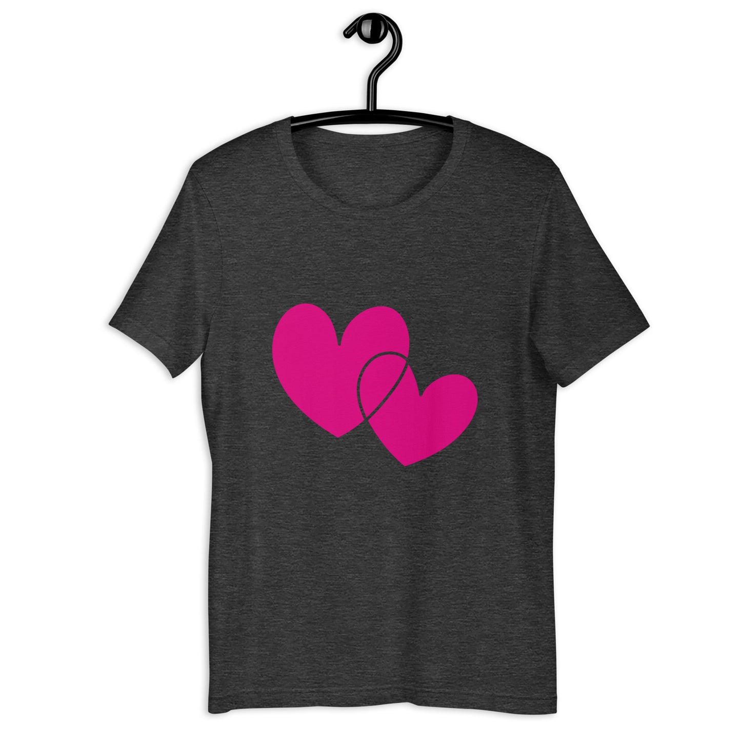 Pink Hearts Unisex t-shirt