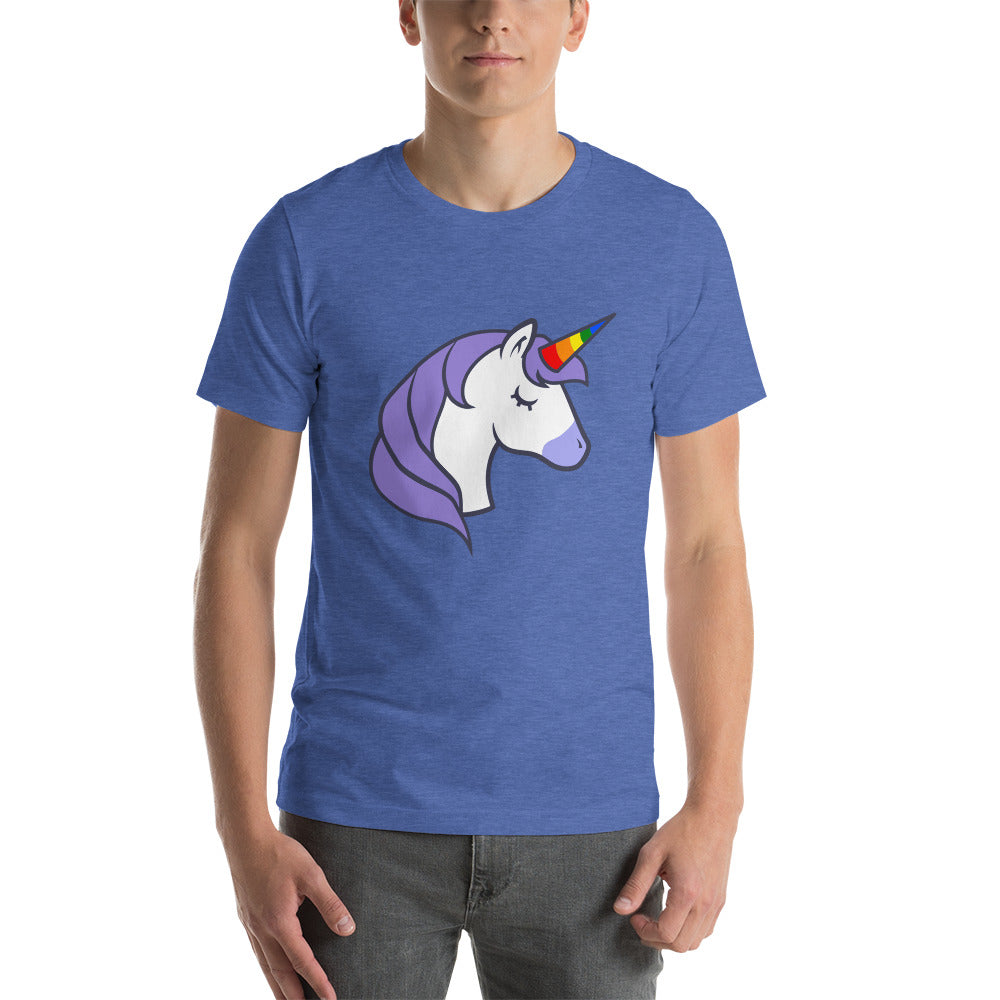 RAINBOW UNICORN Unisex t-shirt