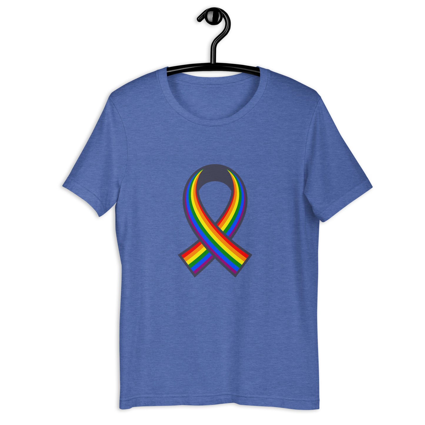 Rainbow Ribbon Unisex t-shirt