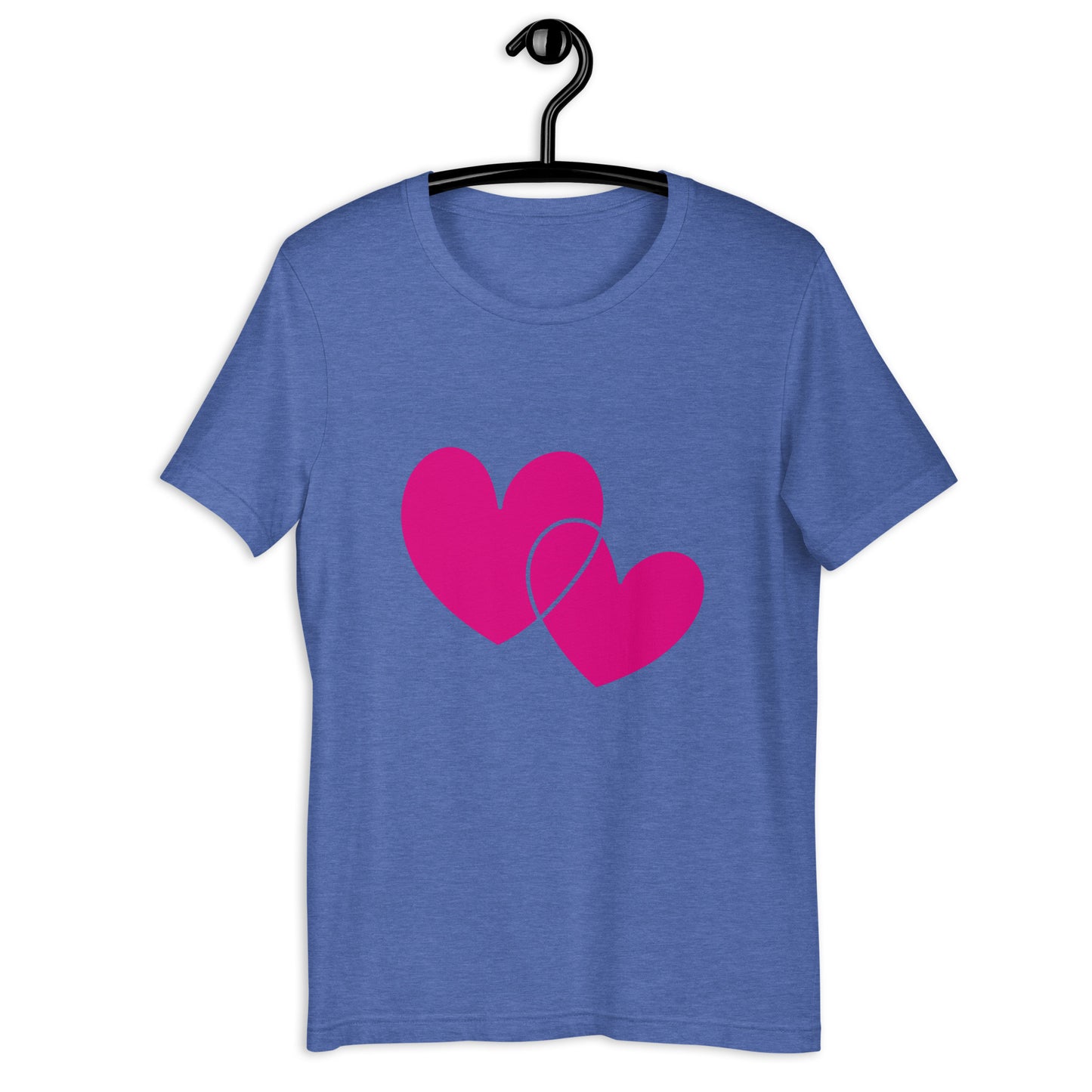 Pink Hearts Unisex t-shirt