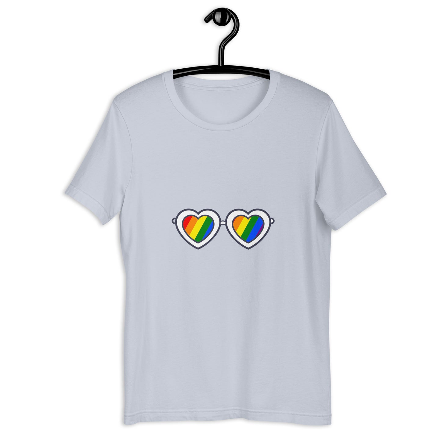 Rainbow glasses Unisex t-shirt