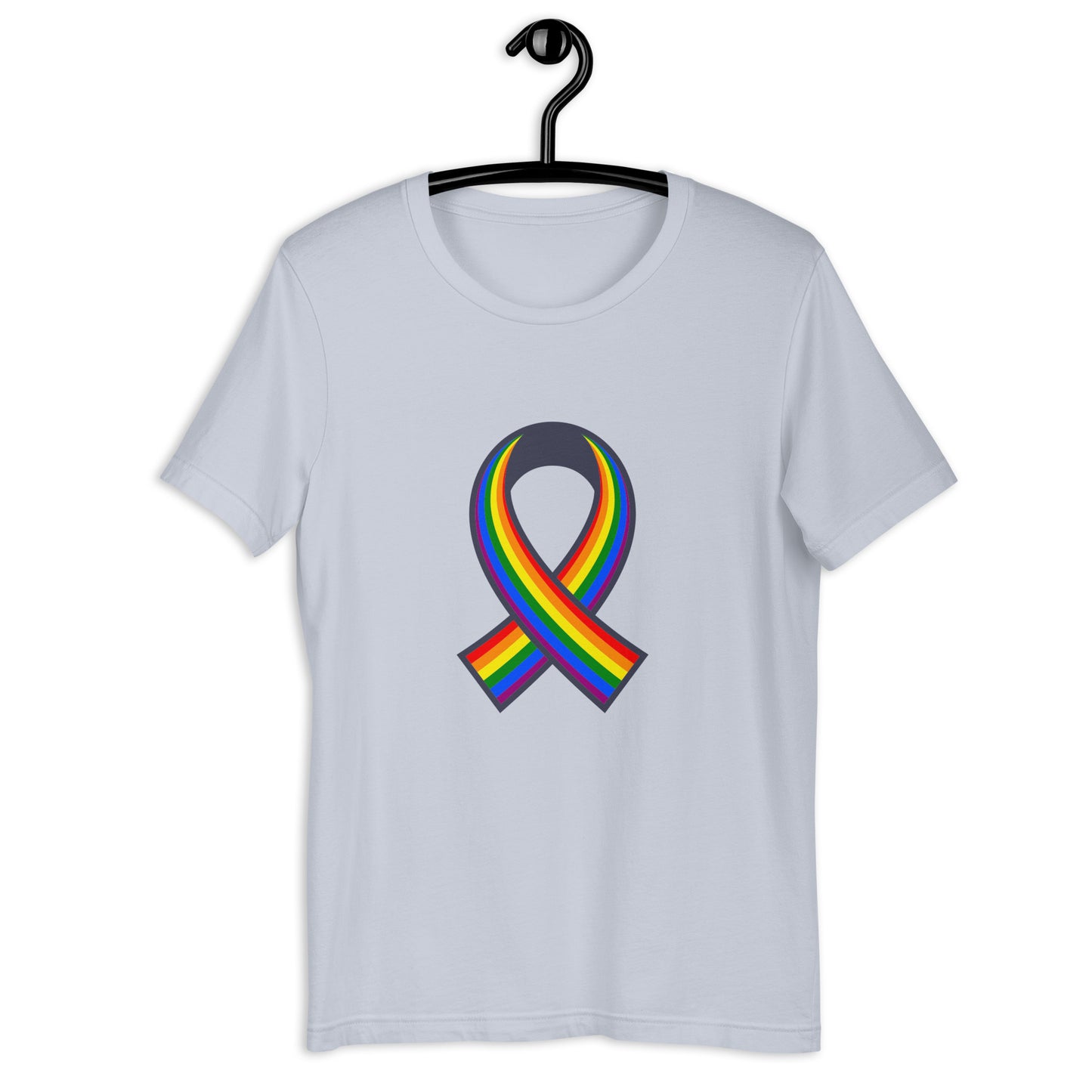 Rainbow Ribbon Unisex t-shirt