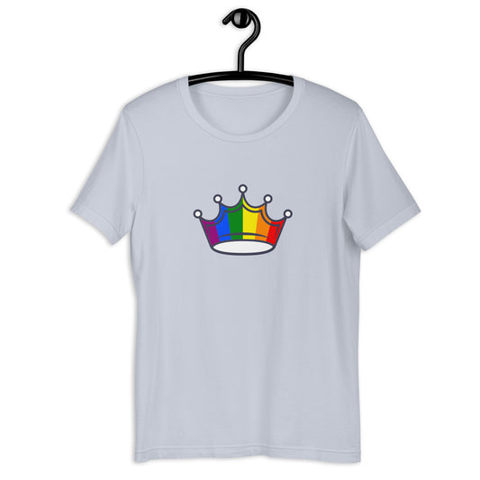 Rainbow Crown Unisex t-shirt