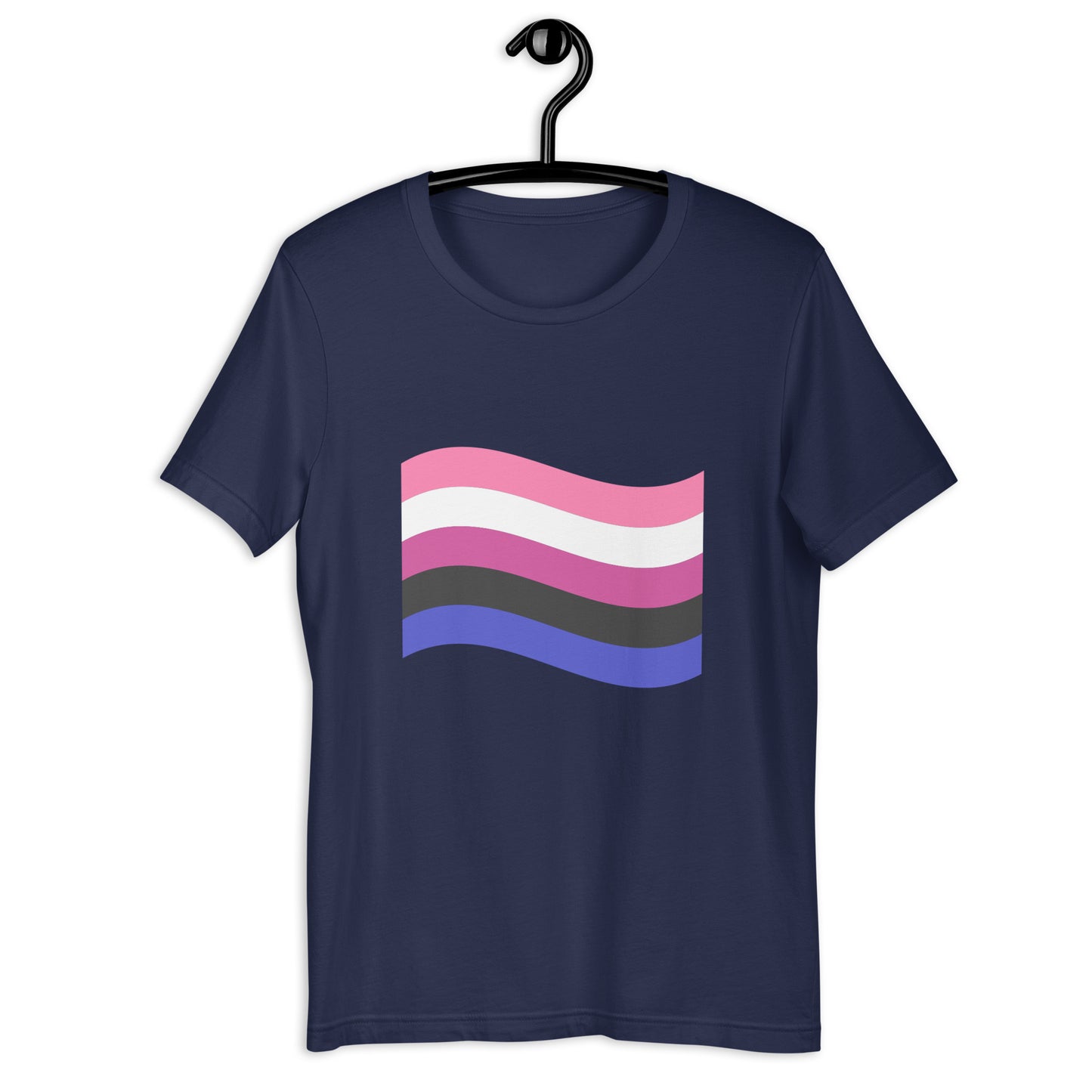 Genderfluid Pride Flag Unisex t-shirt