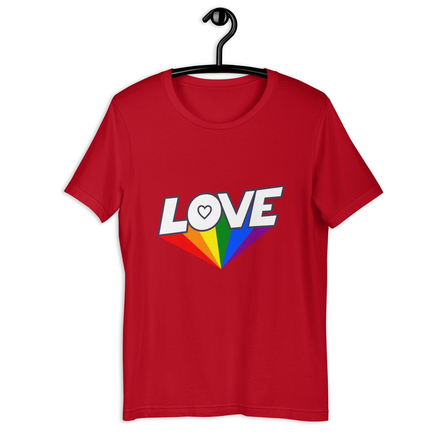 LOVE RAINBOW Unisex t-shirt