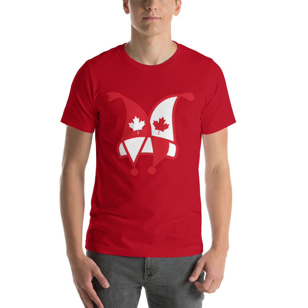 Canadian Joker Hat Unisex t-shirt