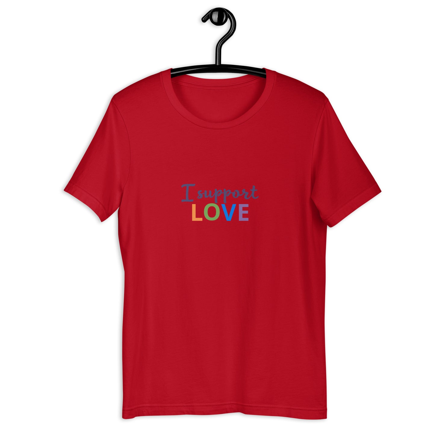 I Support Love Unisex t-shirt