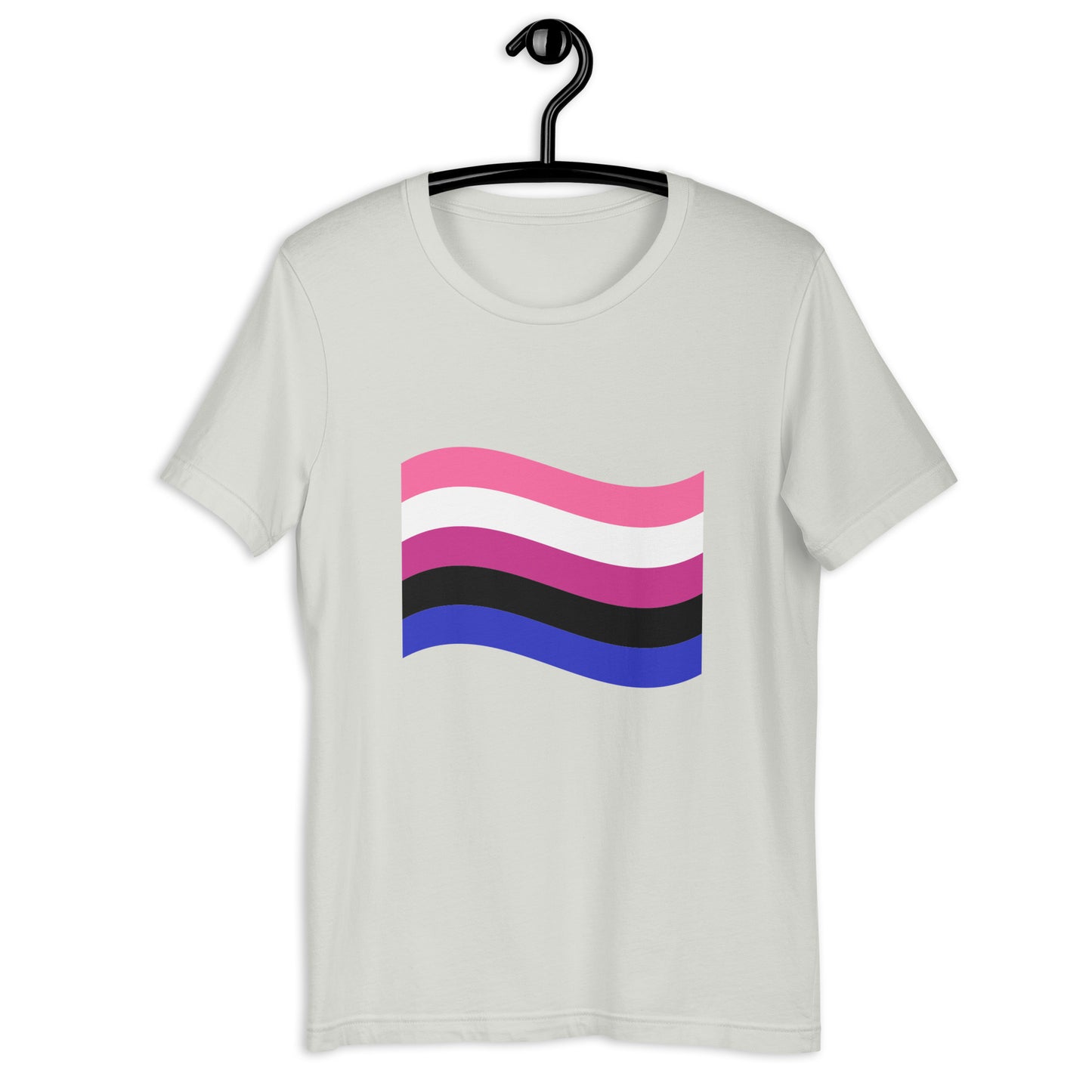 Genderfluid Pride Flag Unisex t-shirt