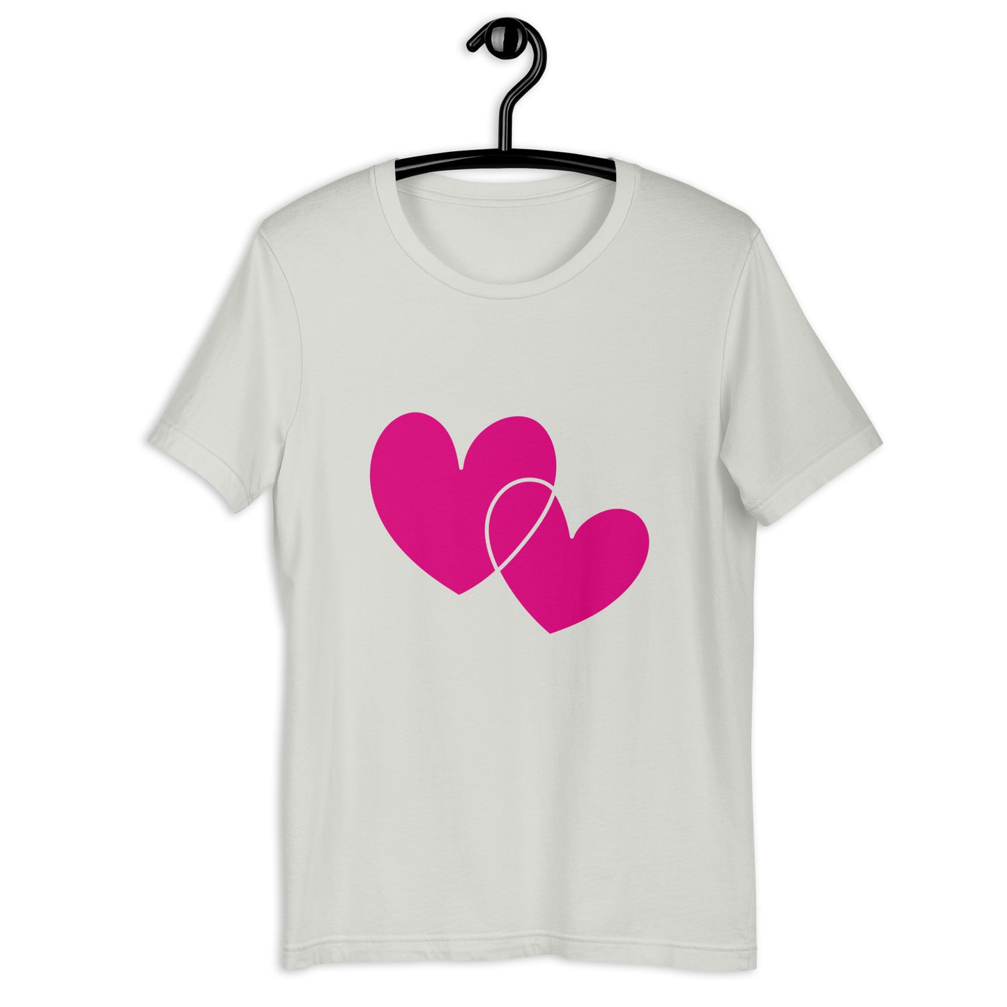 Pink Hearts Unisex t-shirt