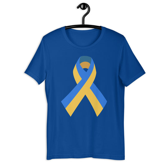 Ukraine Ribbon 2 Unisex t-shirt