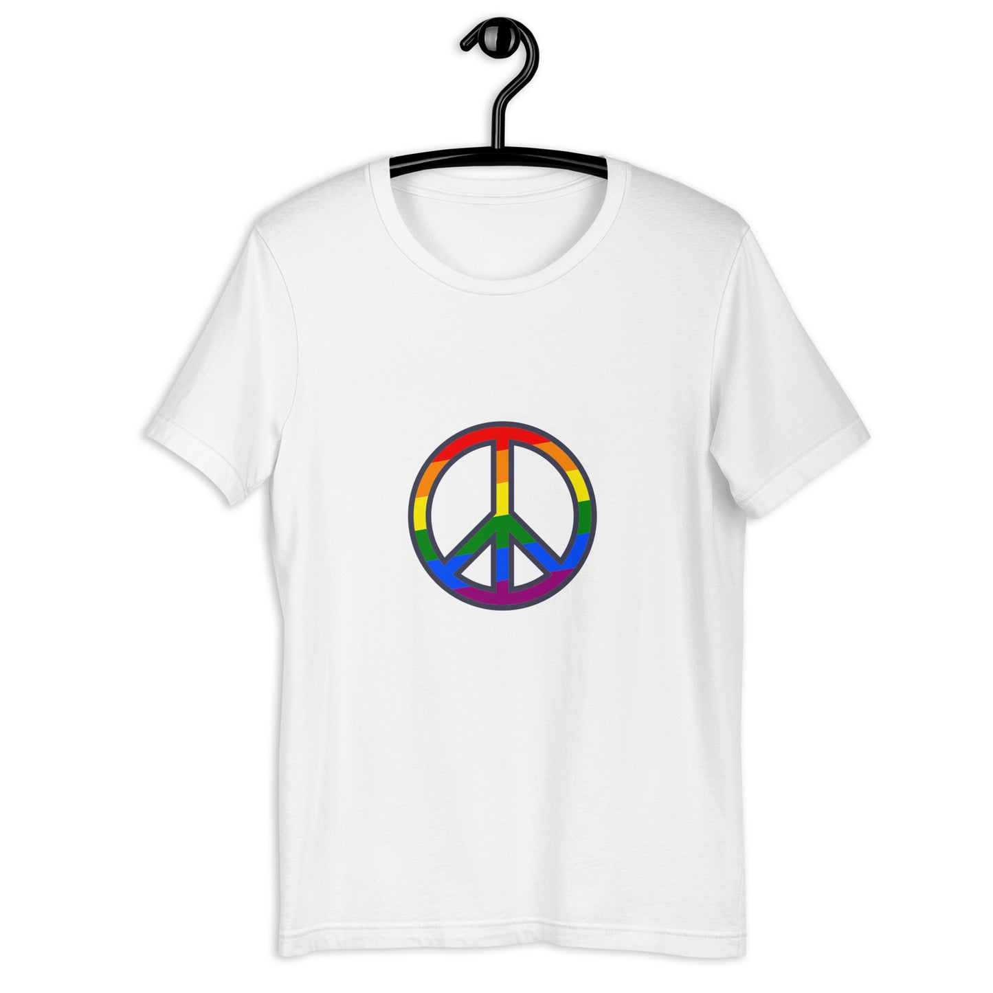 Rainbow Peace Unisex t-shirt