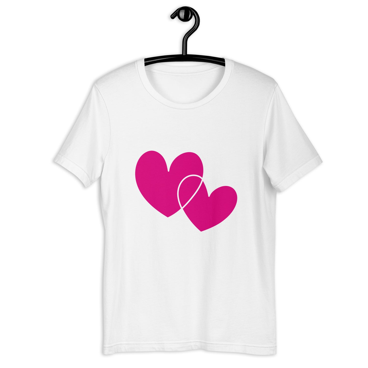 Pink Hearts Unisex t-shirt