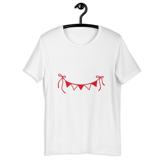 Canada Day Bunting Unisex t-shirt