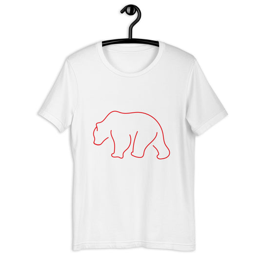 Red Bear Unisex t-shirt