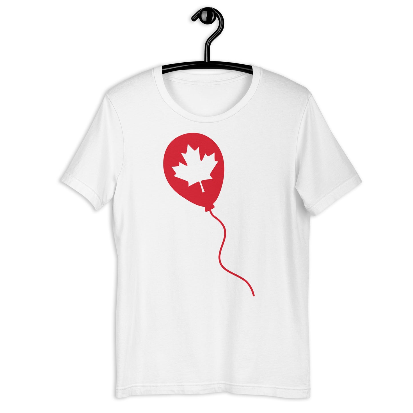 Canadian Maple Leaf Balloon Unisex t-shirt