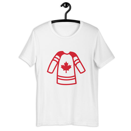 Canadian Hockey Jersey Unisex t-shirt