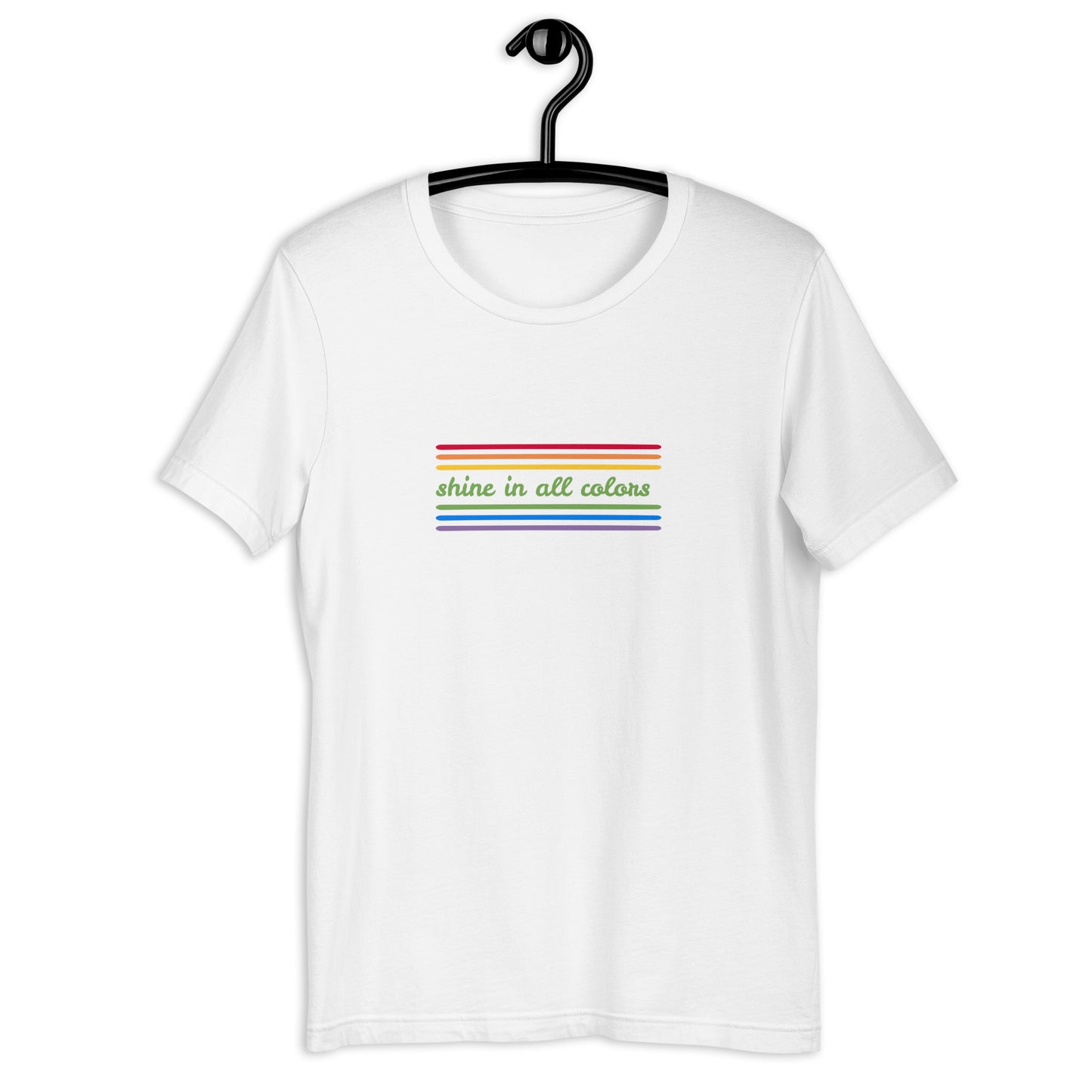 Shine In All Colours Unisex t-shirt