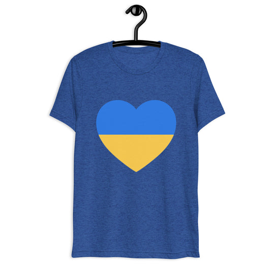 Ukraine Heart 2 Short sleeve t-shirt