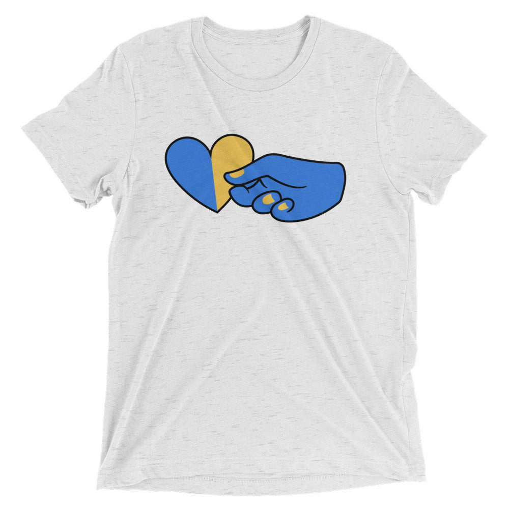 Ukraine Hand On Heart Short sleeve t-shirt