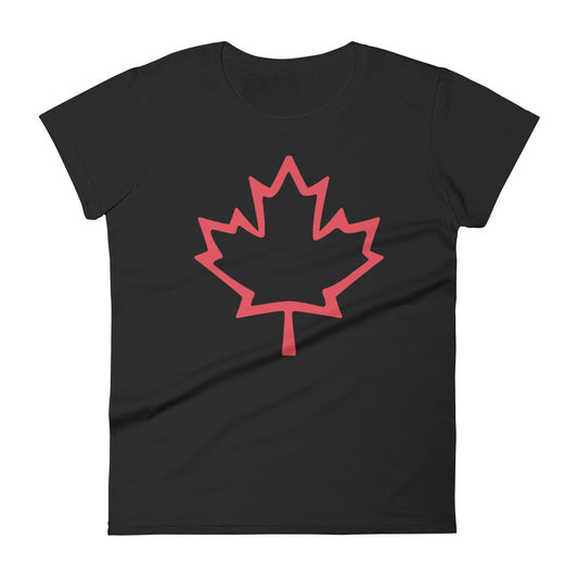 Canadian Maple Leaf 4  Women's short sleeve t-shirt