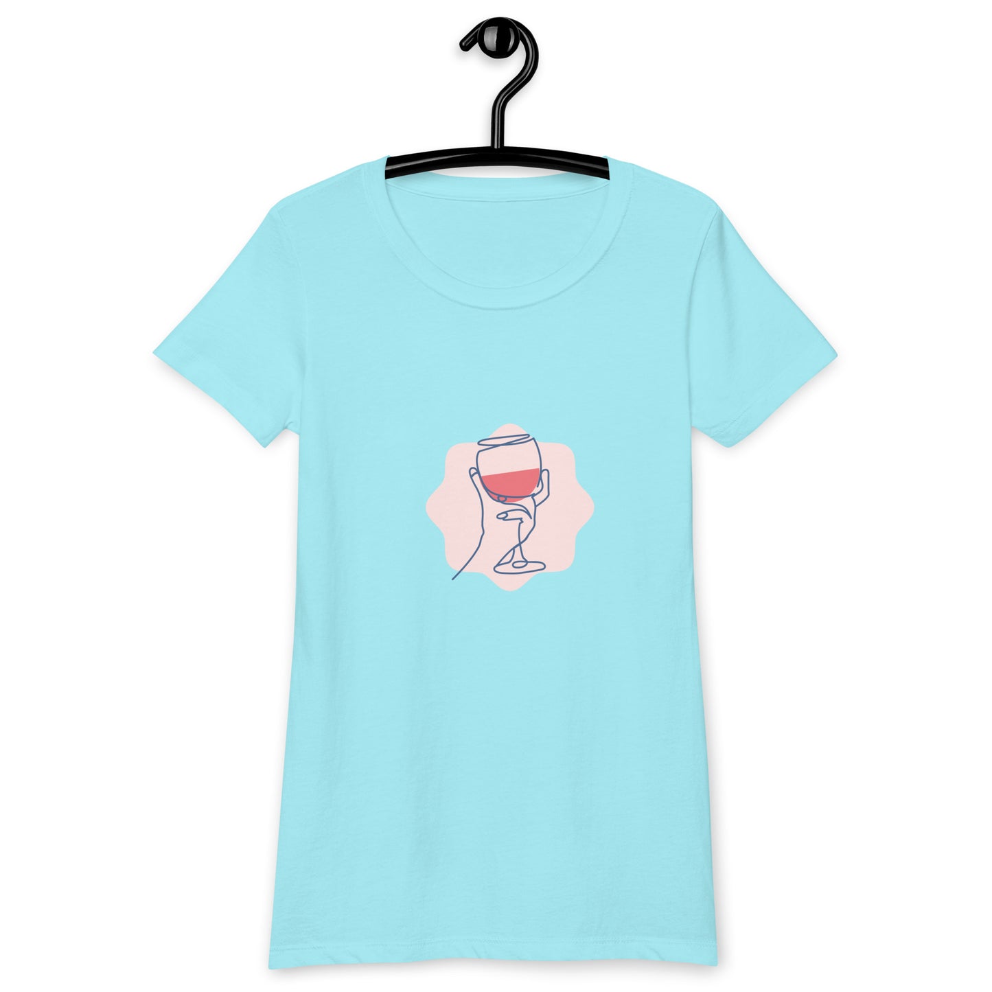 Wine Oclock Women’s fitted t-shirt