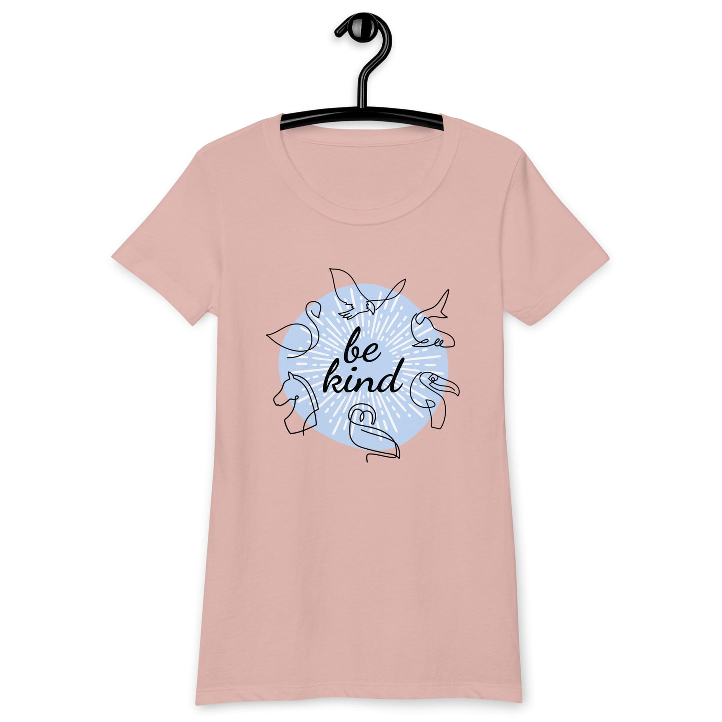 Be Kind Women’s fitted t-shirt