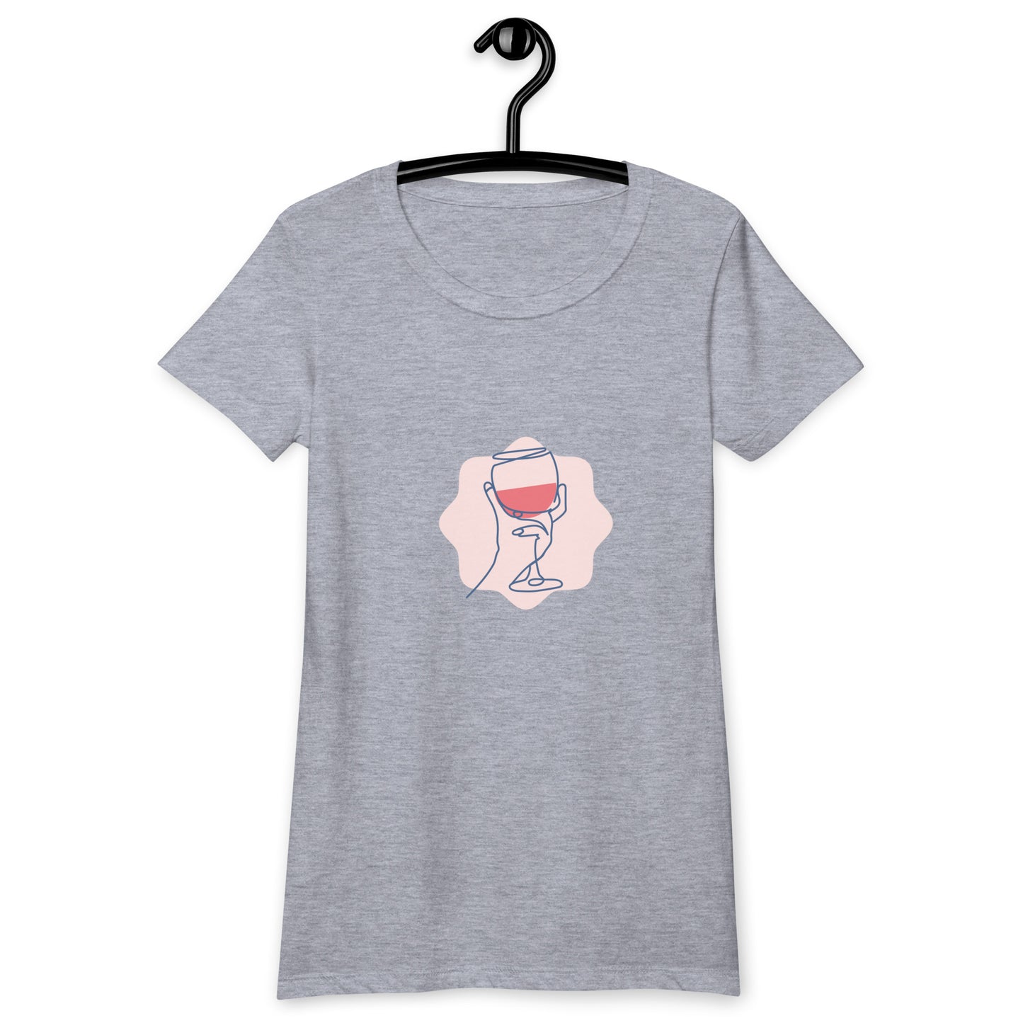 Wine Oclock Women’s fitted t-shirt