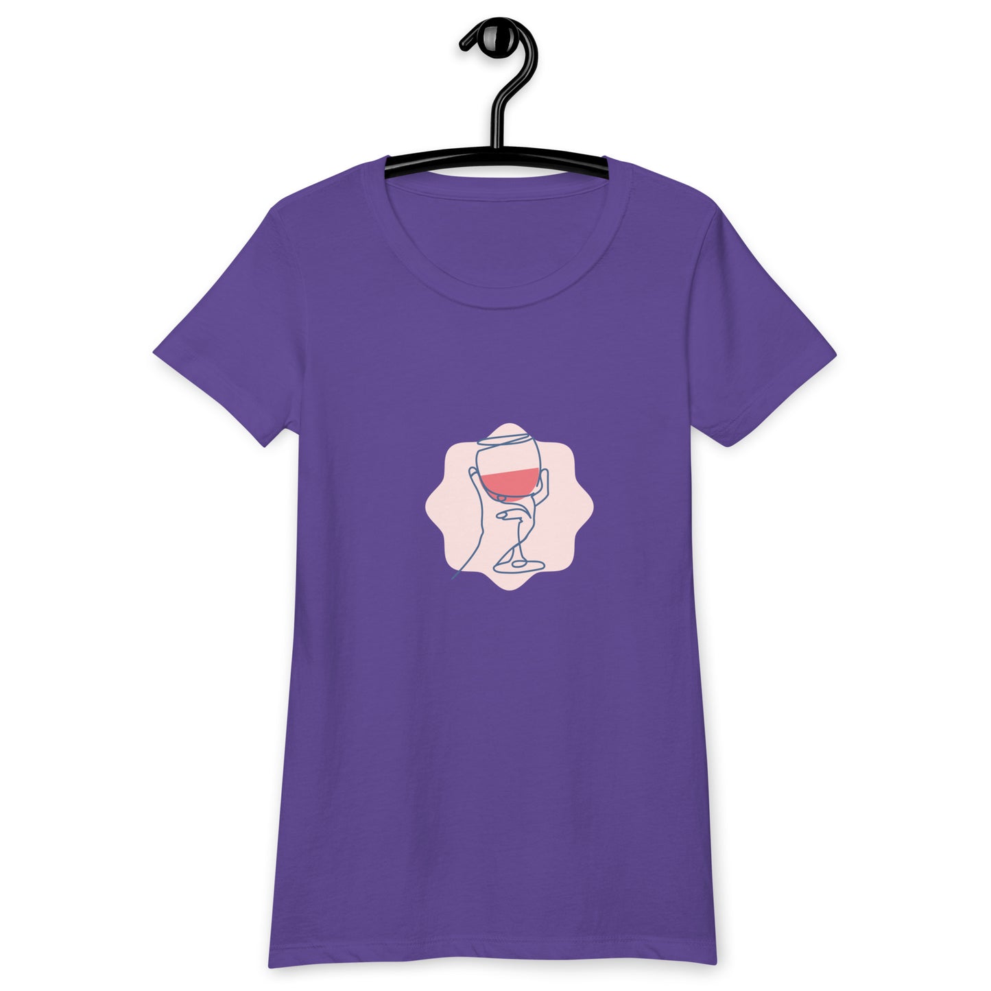 Wine Oclock Women’s fitted t-shirt