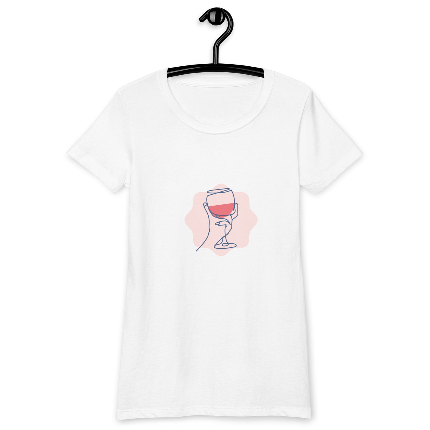 Wine Oclock Women’s fitted t-shirt